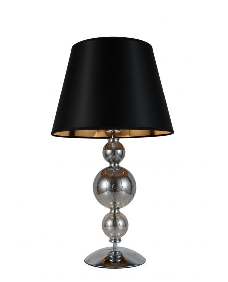 LAMPA NOCNA CZARNA MURANEO LUMINA DECO