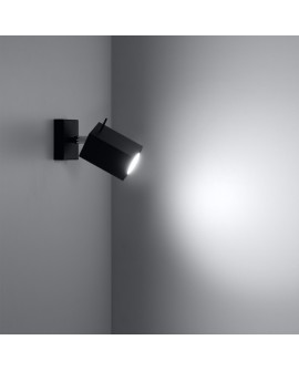 Kinkiet MERIDA czarny Sollux SL.0099