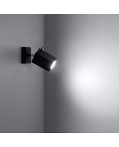 Kinkiet MERIDA czarny Sollux SL.0099