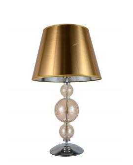 LAMPA NOCNA ZŁOTA MURANEO LUMINA DECO