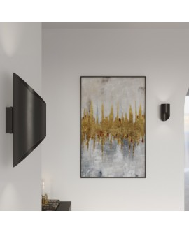 Kinkiet PENNE 30 czarny Sollux SL.0114