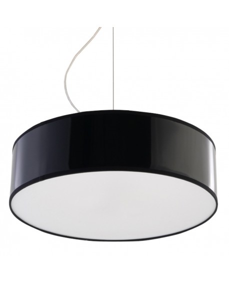 Lampa wisząca ARENA 35 czarna Sollux SL.0115