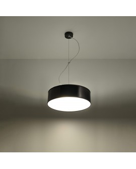 Lampa wisząca ARENA 35 czarna Sollux SL.0115