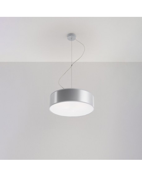 Lampa wisząca ARENA 35 szara Sollux SL.0116