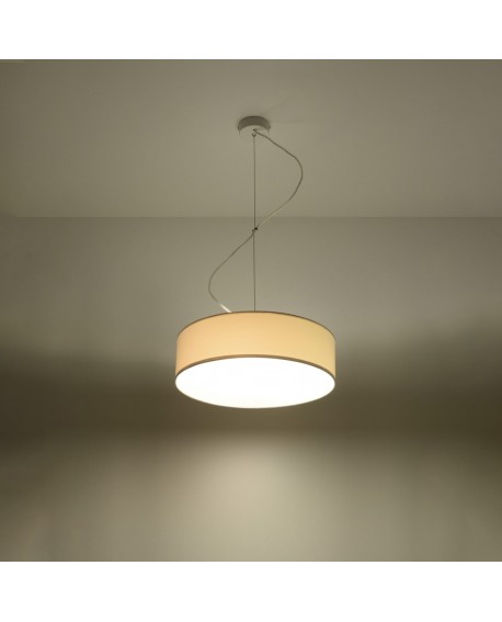 Lampa wisząca ARENA 35 biała Sollux SL.0117