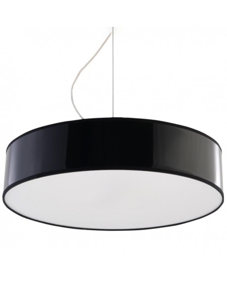 Lampa wisząca ARENA 45 czarna Sollux SL.0118