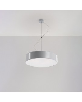 Lampa wisząca ARENA 45 szara Sollux SL.0119