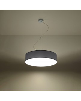 Lampa wisząca ARENA 45 szara Sollux SL.0119