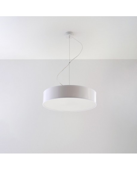 Lampa wisząca ARENA 45 biała Sollux SL.0120