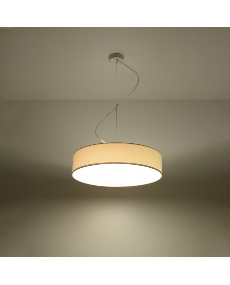 Lampa wisząca ARENA 45 biała Sollux SL.0120