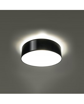 Plafon ARENA 35 czarna Sollux SL.0121