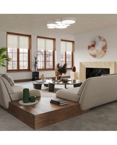 Plafon ARENA 35 biała Sollux SL.0123