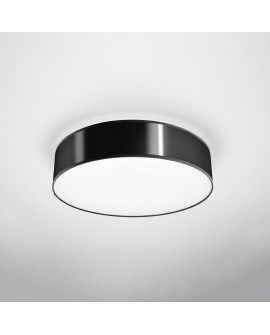Plafon ARENA 45 czarna Sollux SL.0124