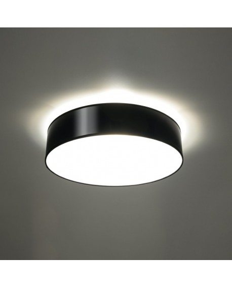 Plafon ARENA 45 czarna Sollux SL.0124