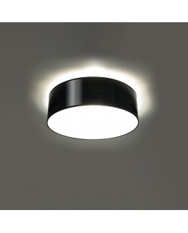 Plafon ARENA 25 czarny Sollux SL.0127