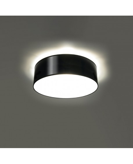 Plafon ARENA 25 czarny Sollux SL.0127