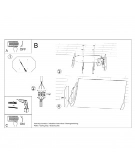 Plafon EMILIO Sollux SL.0186