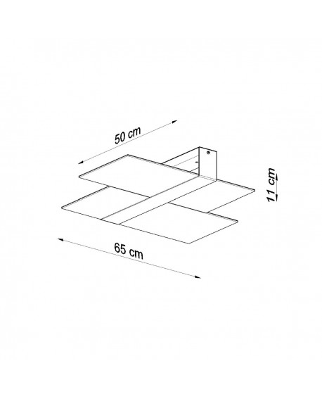 Plafon MASSIMO chrom Sollux SL.0188
