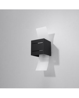 Kinkiet LORETO czarny Sollux SL.0201