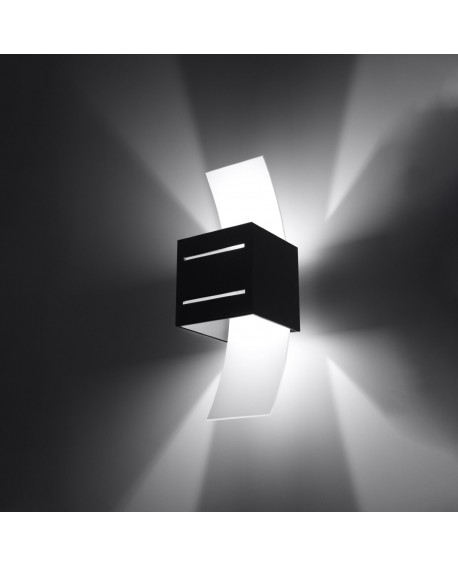 Kinkiet LORETO czarny Sollux SL.0201