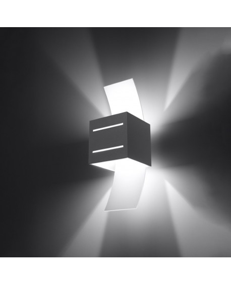 Kinkiet LORETO szary Sollux SL.0202