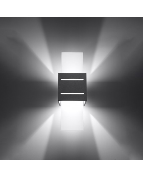 Kinkiet LORETO szary Sollux SL.0202