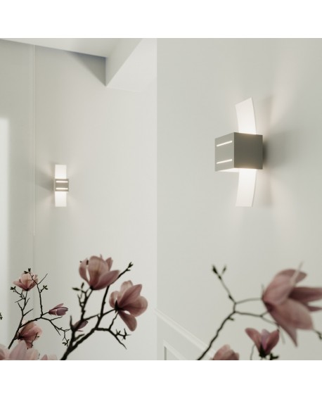 Kinkiet LORETO szary Sollux SL.0202