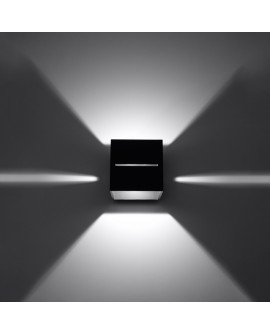 Kinkiet LOBO czarny Sollux SL.0204