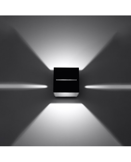 Kinkiet LOBO czarny Sollux SL.0204