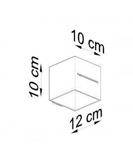 Kinkiet LOBO czarny Sollux SL.0204