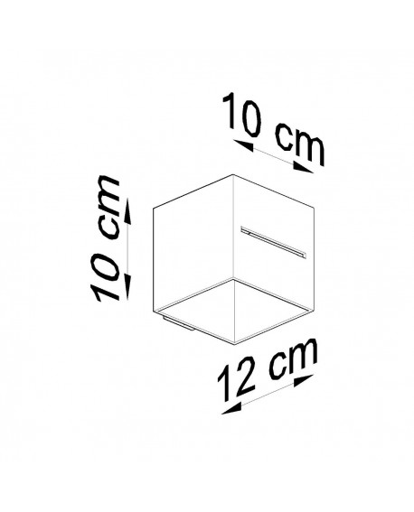 Kinkiet LOBO czarny Sollux SL.0204