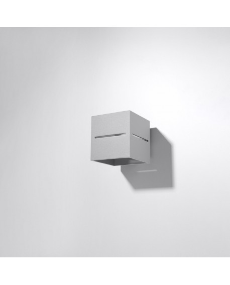 Kinkiet LOBO szary Sollux SL.0205