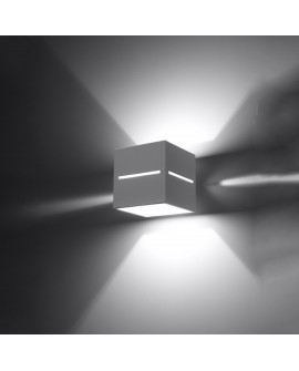 Kinkiet LOBO biały Sollux SL.0206