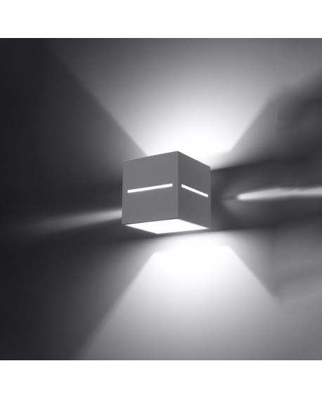 Kinkiet LOBO biały Sollux SL.0206