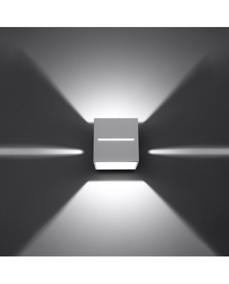 Kinkiet LOBO biały Sollux SL.0206