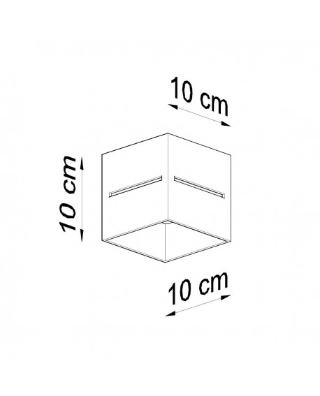 Plafon LOBO biały Sollux SL.0209