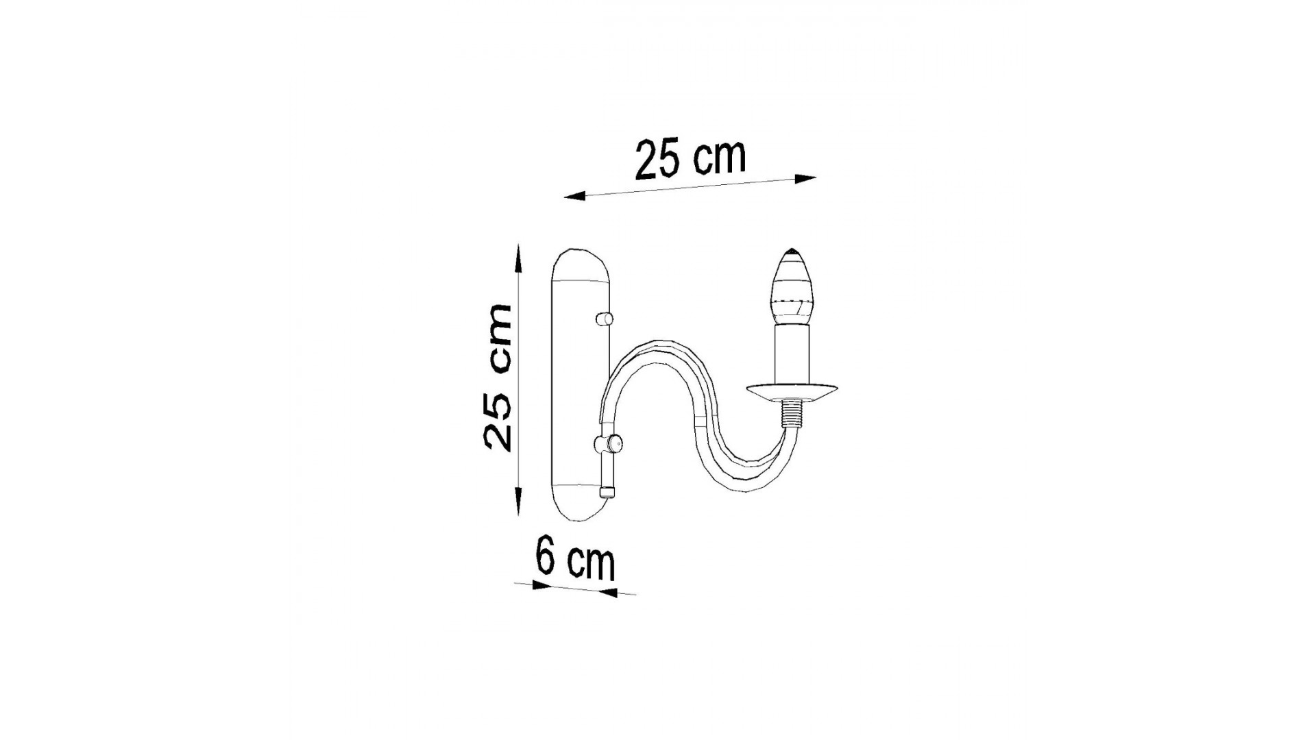 Kinkiet MINERWA biały Sollux SL.0216