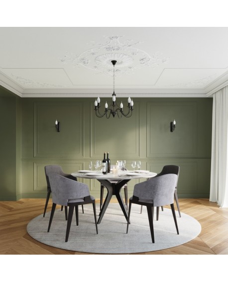 Żyrandol MINERWA 3 czarny Sollux SL.0217