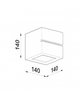 Kinkiet ceramiczny LEO LINE Sollux SL.0230