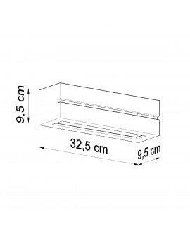 Kinkiet ceramiczny VEGA LINE Sollux SL.0231