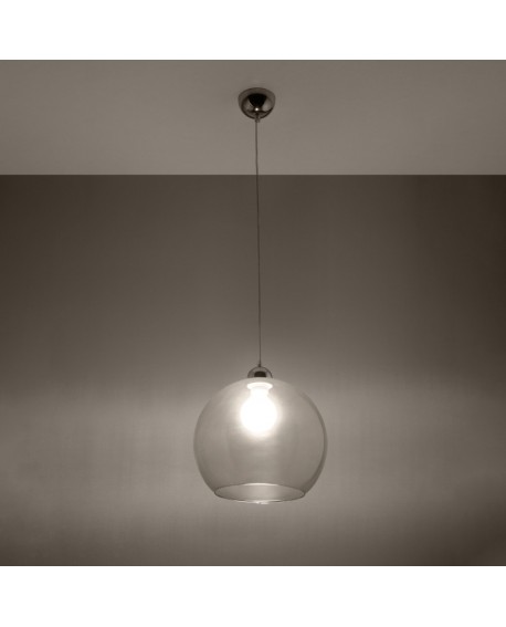 Lampa wisząca BALL transparentny Sollux SL.0248