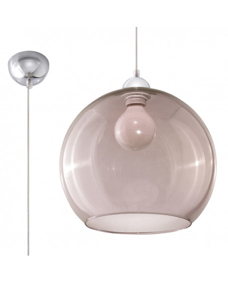 Lampa wisząca BALL grafit Sollux SL.0250