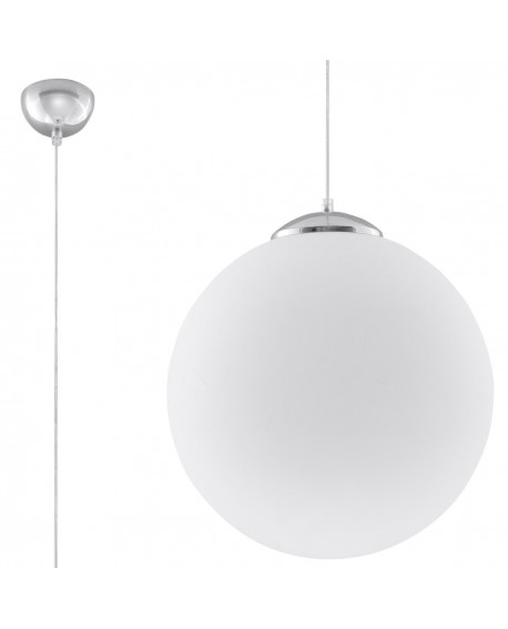 Lampa wisząca UGO 30 chrom Sollux SL.0264