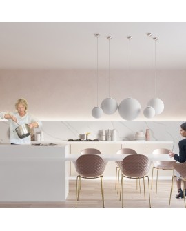 Lampa wisząca UGO 40 chrom Sollux SL.0265