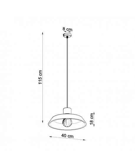 Lampa wisząca AFRA Sollux SL.0282
