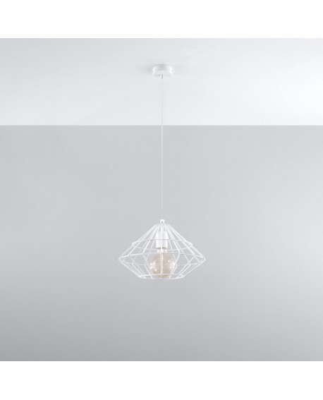 Lampa wisząca UMBERTO biała Sollux SL.0293