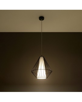 Lampa wisząca DEMI czarna Sollux SL.0298