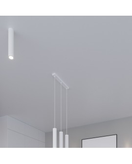 Lampa wisząca LAGOS 1 biały Sollux SL.0323