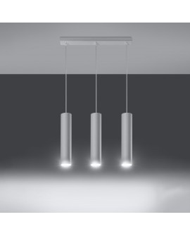 Lampa wisząca LAGOS 3L biały Sollux SL.0325
