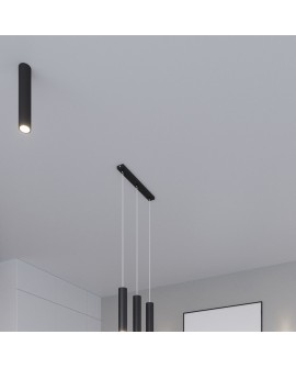 Lampa wisząca LAGOS 3L czarny Sollux SL.0329